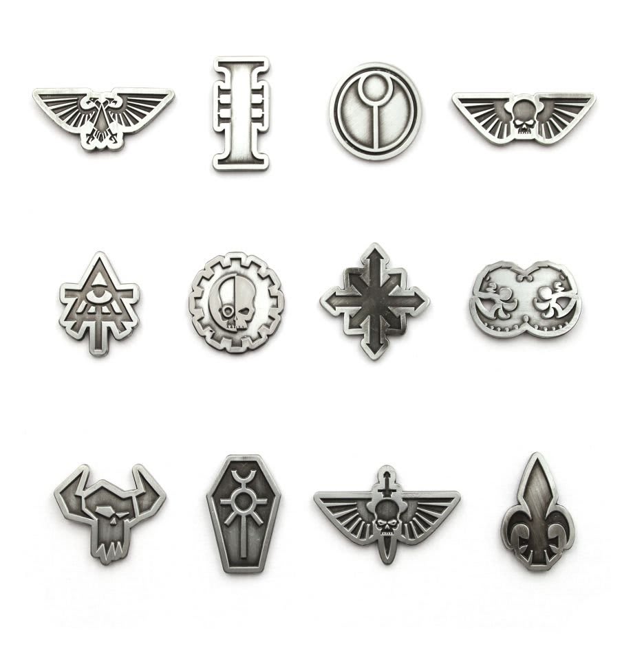 WARHAMMER 40,000 MYSTERY FACTION PIN BOX SERIES 11