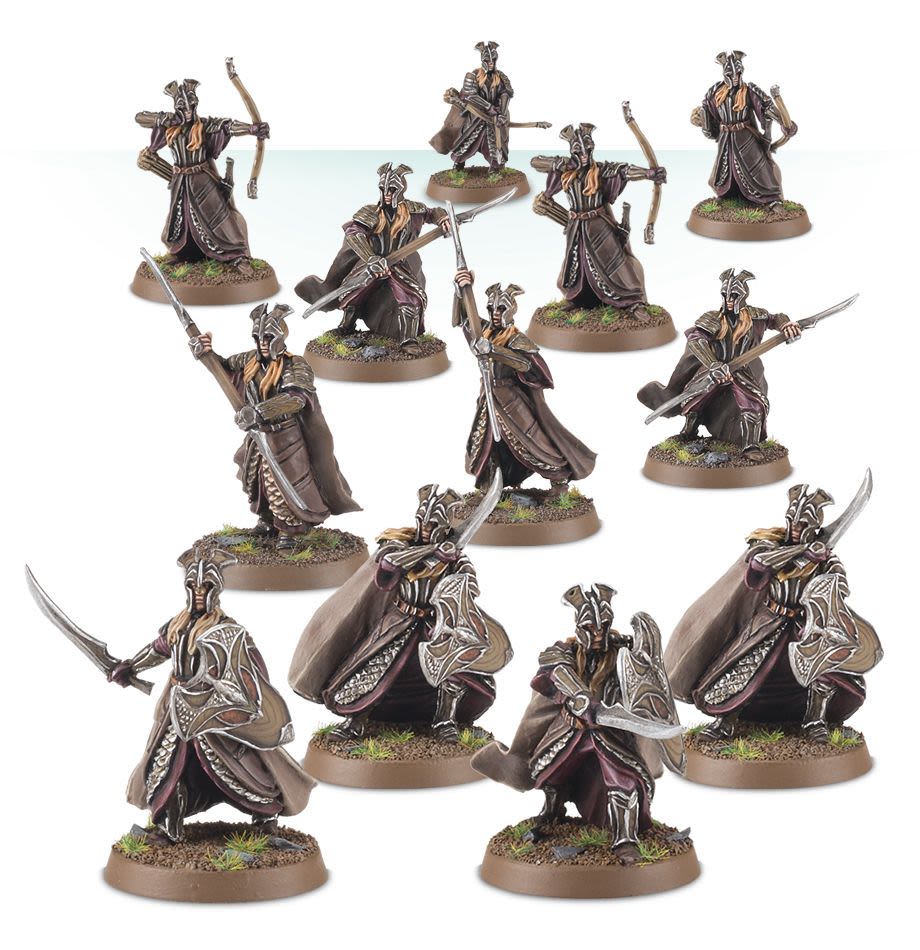 MIRKWOOD ARMOURED ELVES WARBAND1