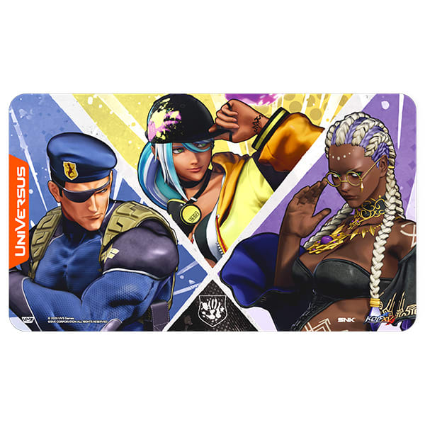 UNIVERSUS CCG: THE KING OF FIGHTERS XV CHALLENGER SERIES- TEAM RIVAL PLAYMAT2