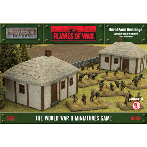 BATTLEFIELD IN A BOX: EASTERN- RURAL FARM BUILDINGS (X1) - LIMITED EDITION2