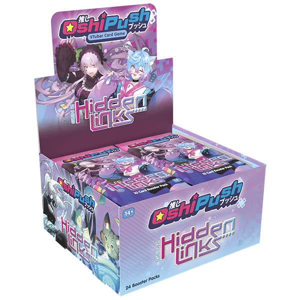 OSHI PUSH TCG: GEN TWO HIDDEN LINKS- BOOSTER BOX DISPLAY1