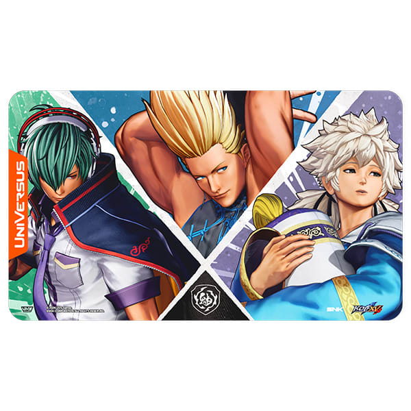 UNIVERSUS CCG: THE KING OF FIGHTERS XV CHALLENGER SERIES- TEAM HERO PLAYMAT1