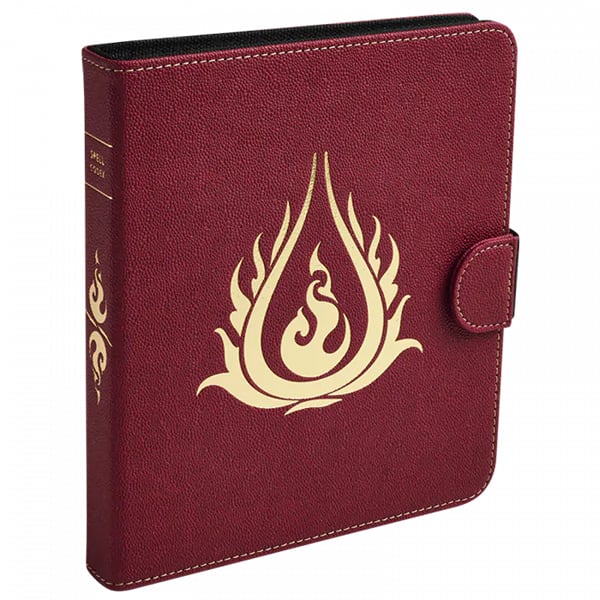 DRAGON SHIELD BINDER: SPELL CODEX PORTFOLIO 160- BLOOD RED2