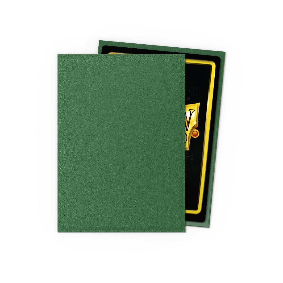 DRAGON SHIELD SLEEVES: STANDARD- MATTE NON-GLARE FOREST GREEN (100 CT.)1
