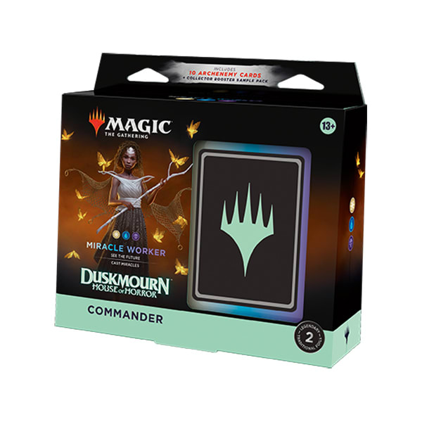 MTG: SPANISH Duskmourn Commander Deck Miracle Worker1