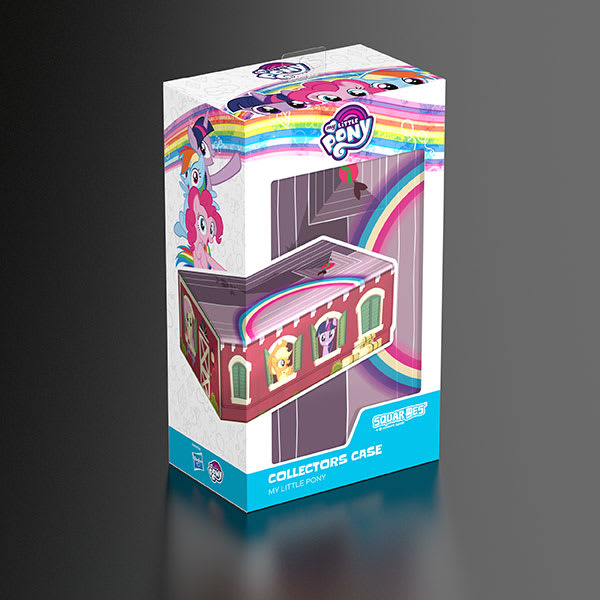 SQUAROES: ARKHIVE 800+ MY LITTLE PONY FRIENDSHIP IS MAGIC- WAVE I- COLLECTOR'S CASE - BARN2