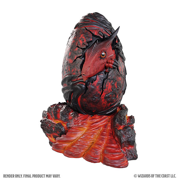 D&D REPLICAS OF THE REALMS: RED DRAGON EGG1