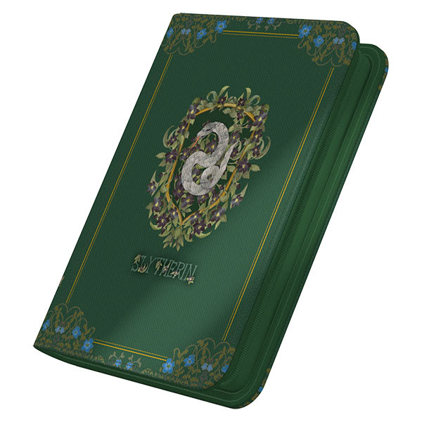 PORTFOLIO: 8-POCKET ZIPFOLIO 160+ XENOSKIN- HARRY POTTER- 4 HOUSES- SLYTHERIN2