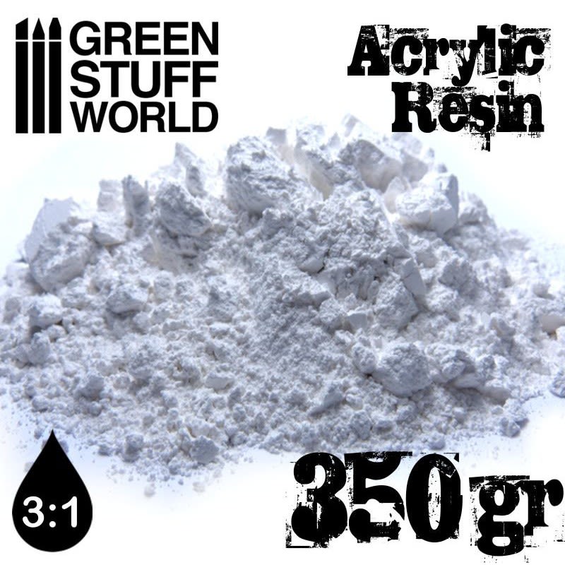 RESINA ACRILICA POLVO 350 GRS. - ACRYLIC RESIN POWDER 350GRS.2