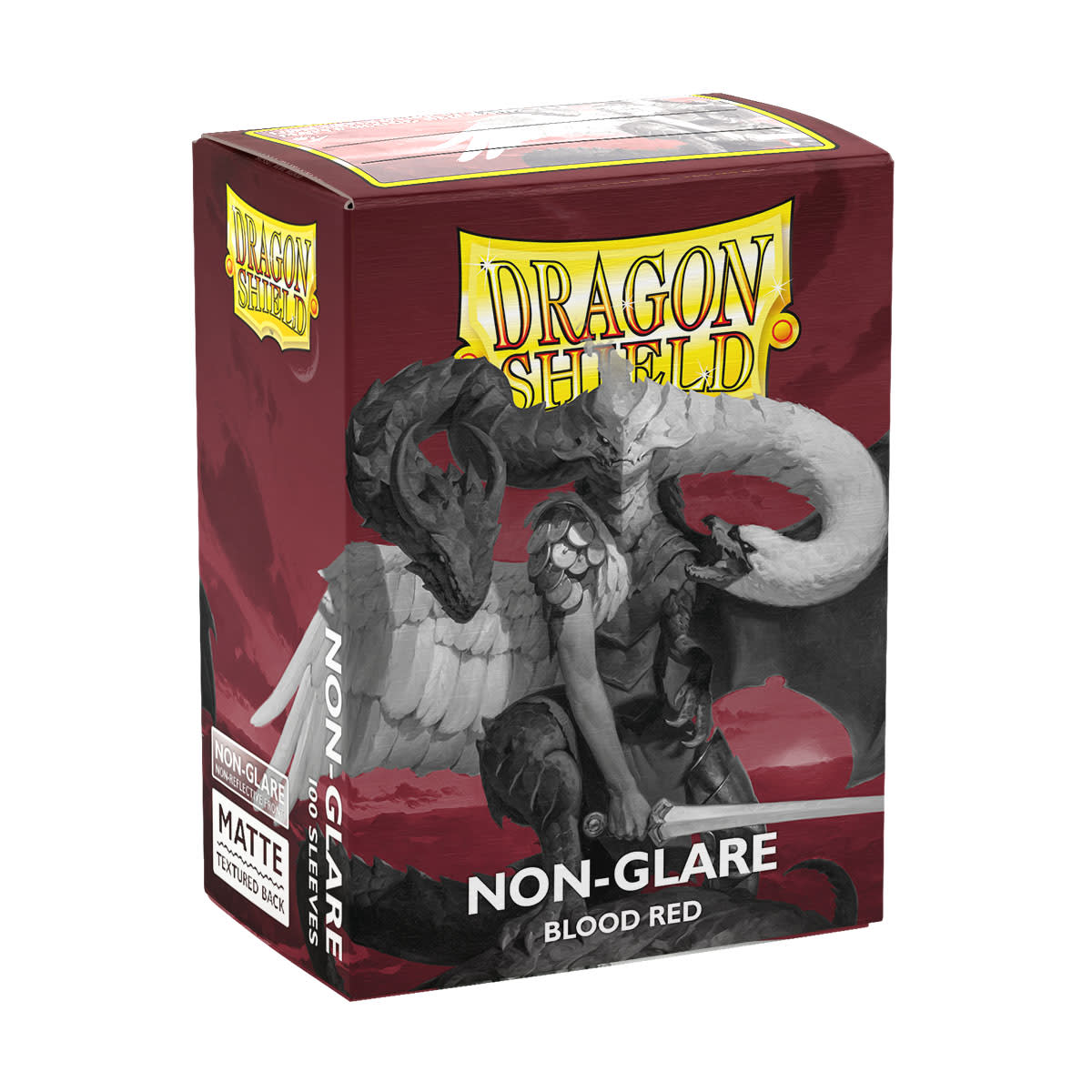 DRAGON SHIELD SLEEVES: STANDARD- MATTE NON-GLARE BLOOD RED (100 CT.)2