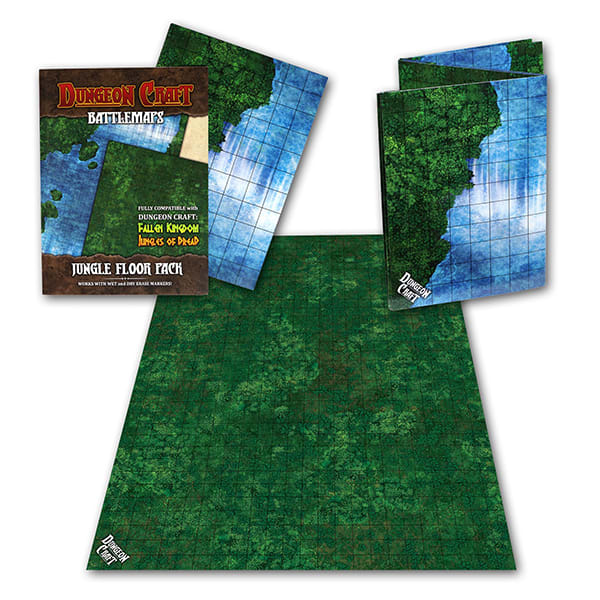 DUNGEON CRAFT: BATTLE MAP- JUNGLE FLOOR1