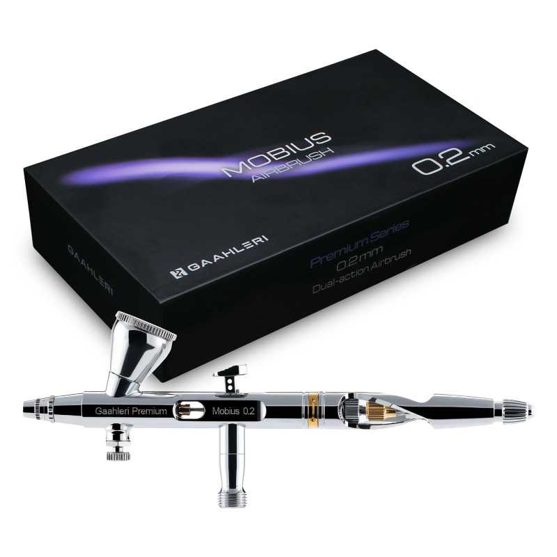 AEROGRAFO GAAHLERI PREMIUM SERIES GHPM-MOBIUS 0.2MM AIRBRUSH1
