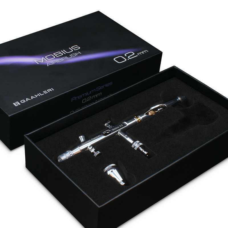 AEROGRAFO GAAHLERI PREMIUM SERIES GHPM-MOBIUS 0.2MM AIRBRUSH3