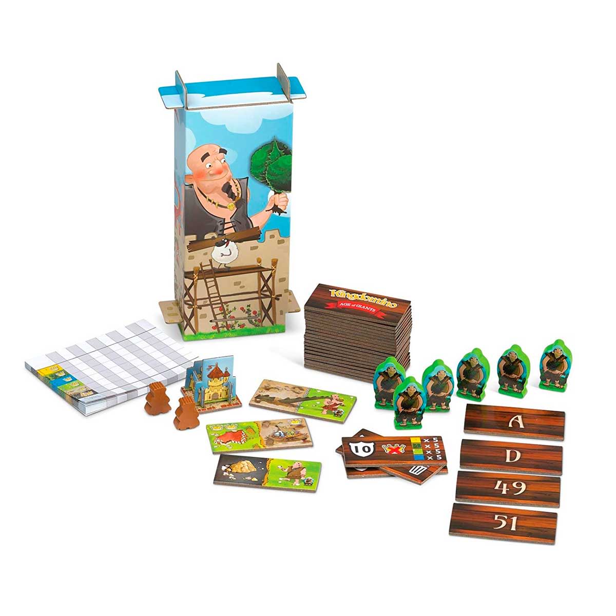 KINGDOMINO: EXPANSION - AGE OF GIANTS (ESPAÑOL E INGLES)2