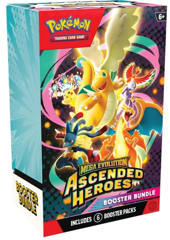 POKEMON TCG: MEGA EVOLUTION 02.5 ASCENDED HEROES- BOOSTER BUNDLE1