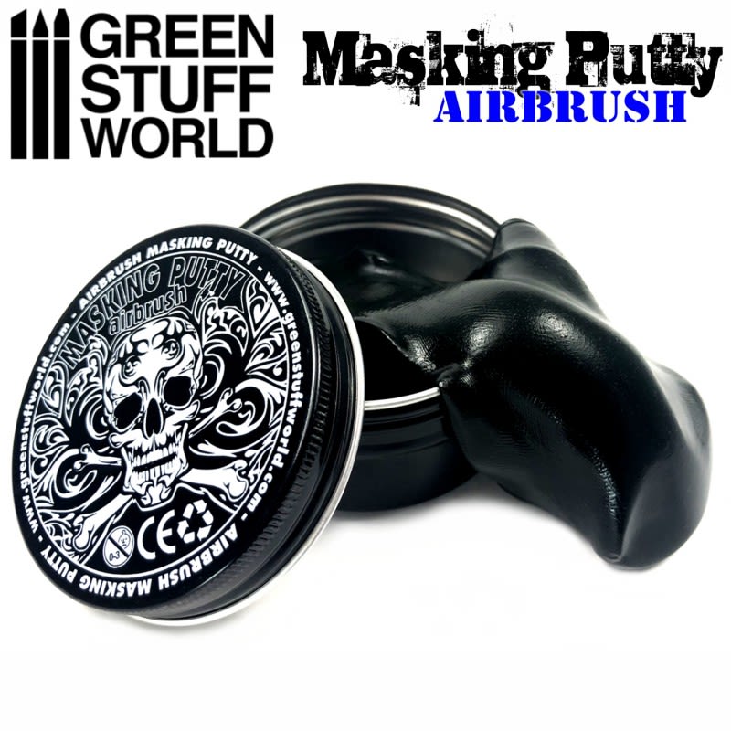 GSW_GREEN STUFF WORLD: MASILLA AEROGRAFÍA PARA ENMASCARAR / MASKING PUTTY 60GR1