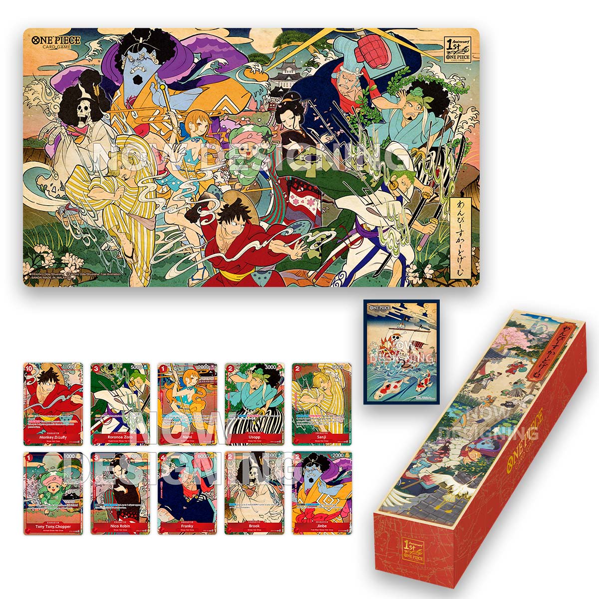ONE PIECE TCG - ENGLISH VERSION 1ST ANNIVERSARY SET1