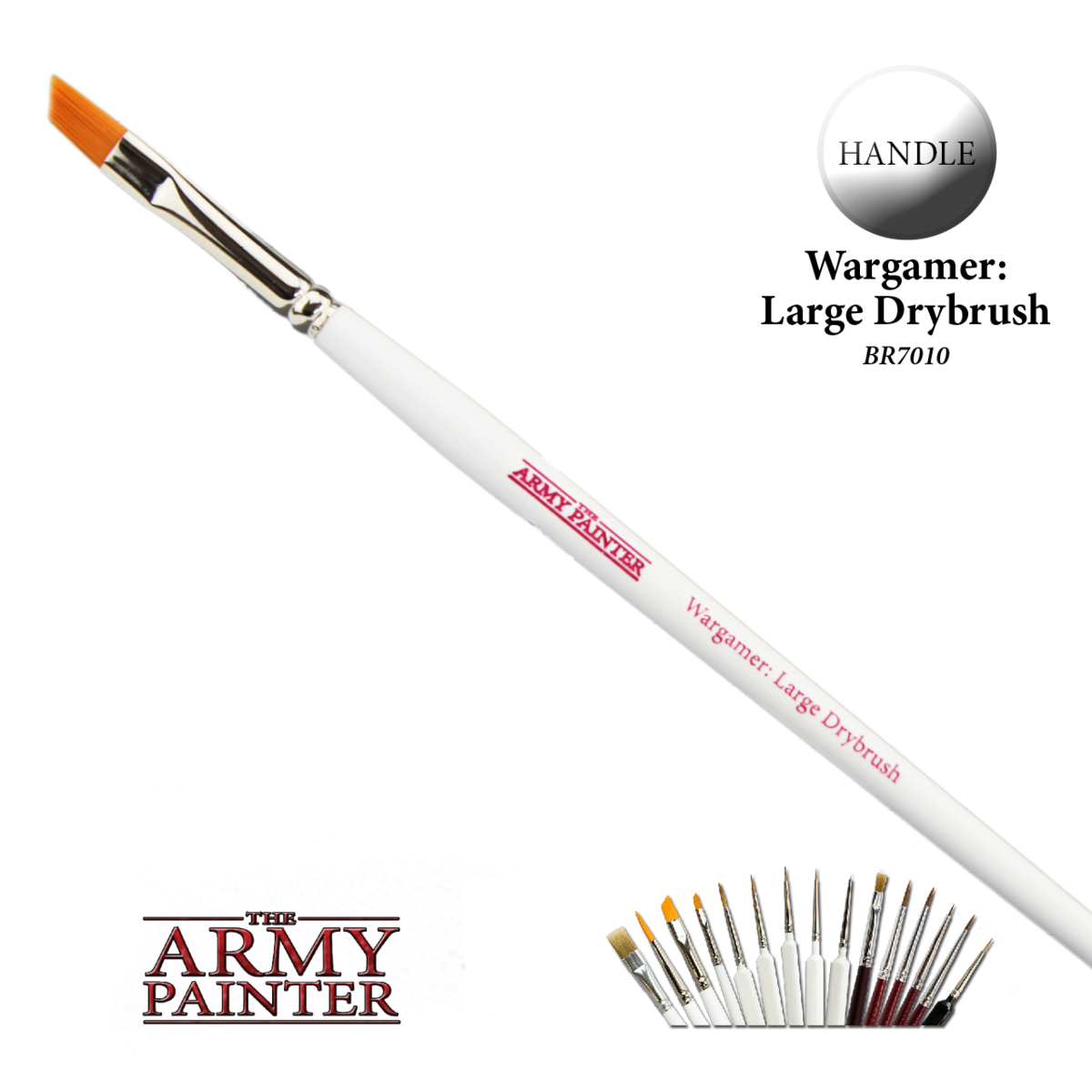 ARMY PAINTER - WARGAMER BRUSH: LARGE DRYBRUSH1
