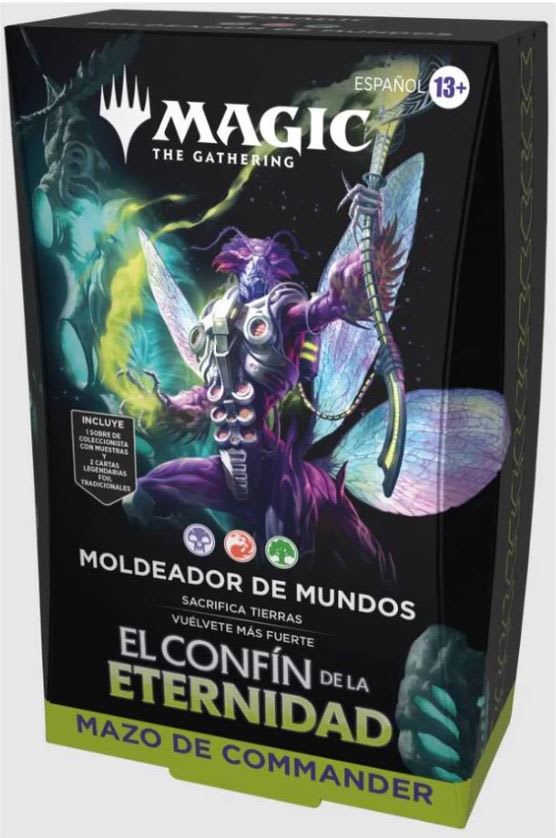 MTG: SPANISH EDGE OF ETERNITIES COMMANDER DECK - WORLD SHAPER1