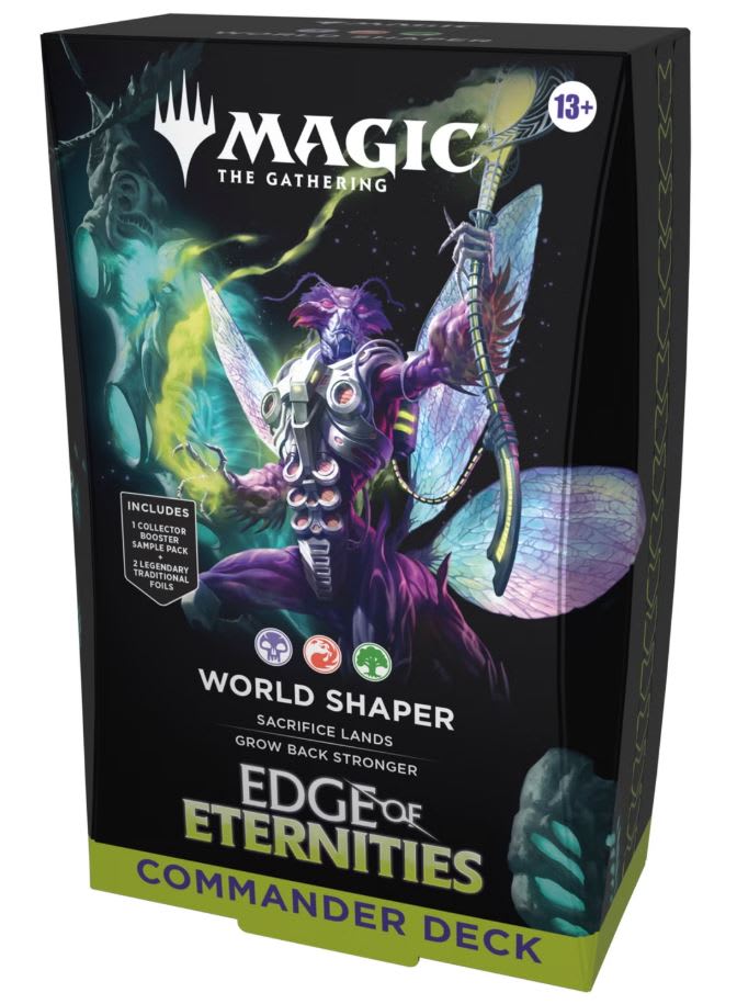 MTG: EDGE OF ETERNITIES COMMANDER DECK - WORLD SHAPER1