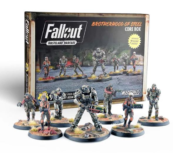 FALLOUT: MINIATURES - BROTHERHOOD OF STEEL CORE SET (PLASTIC)1