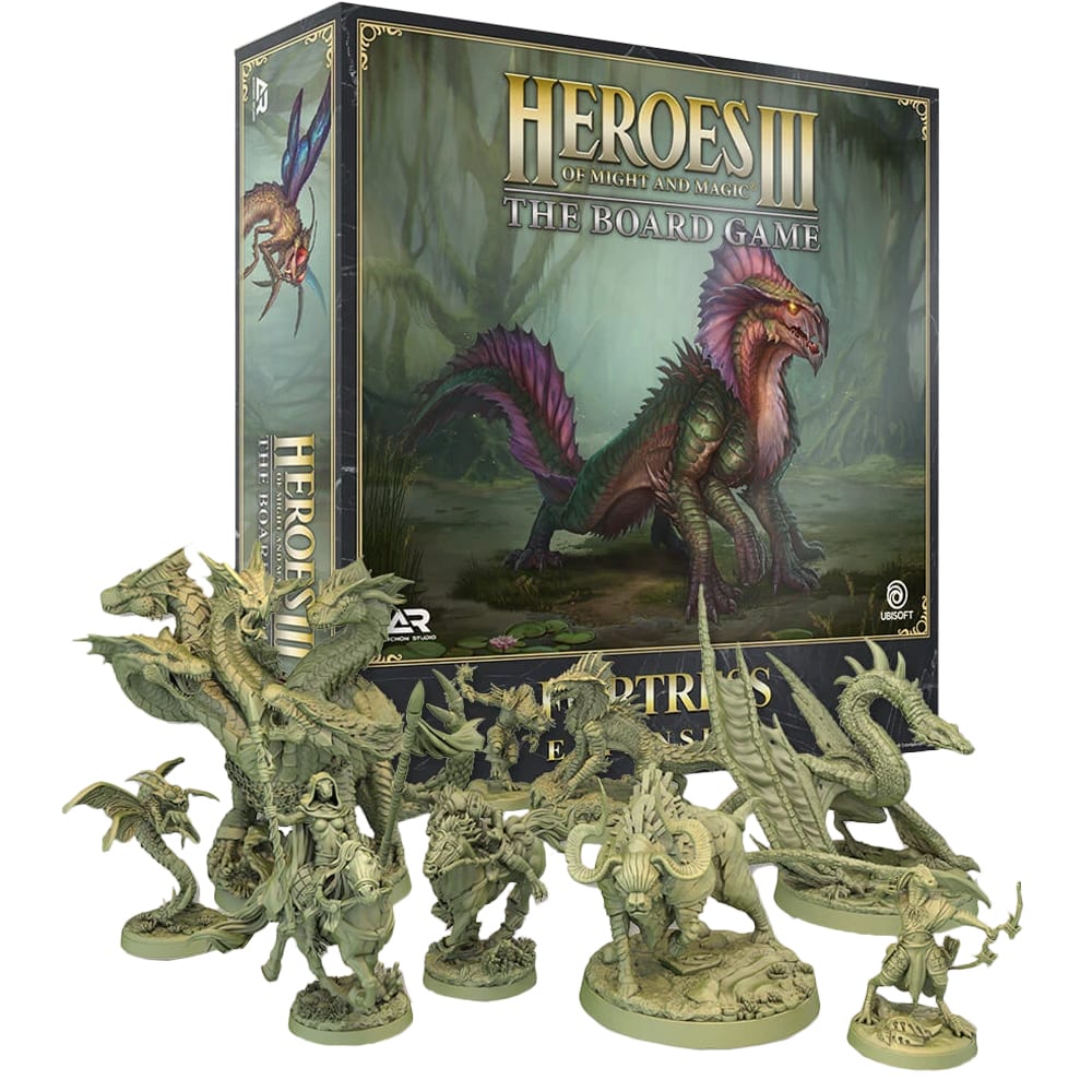 HEROES OF MIGHT AND MAGIC III: THE BOARD GAME FORTRESS EXPANSION ES1