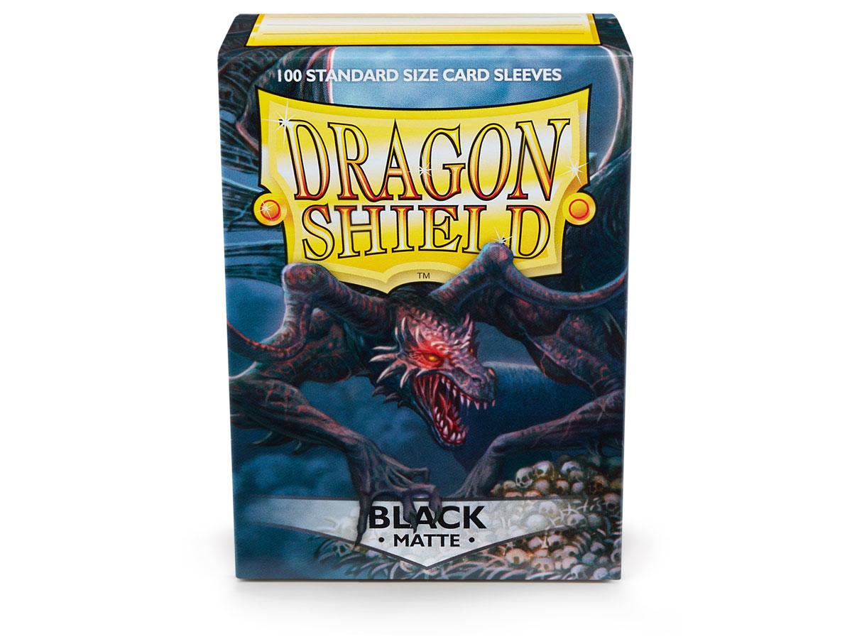 DRAGON SHIELD STANDARD SLEEVES (100) MATTE BLACK1