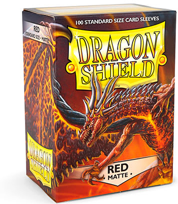 DRAGON SHIELD MATTE RED1