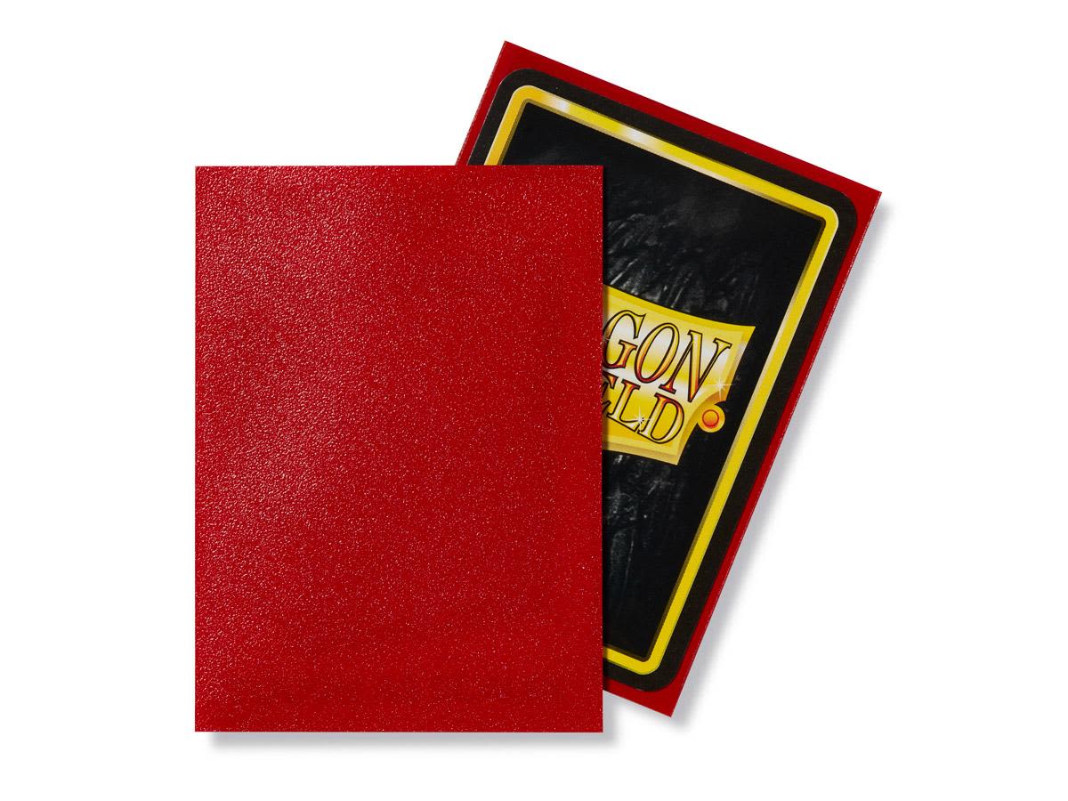 DRAGON SHIELD MATTE STANDARD SLEEVES (100) RUBY2
