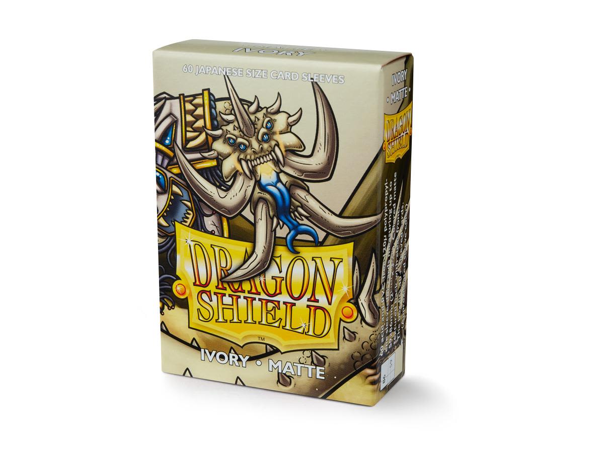 DRAGON SHIELD MATTE JAPANESE SLEEVES (60) IVORY1