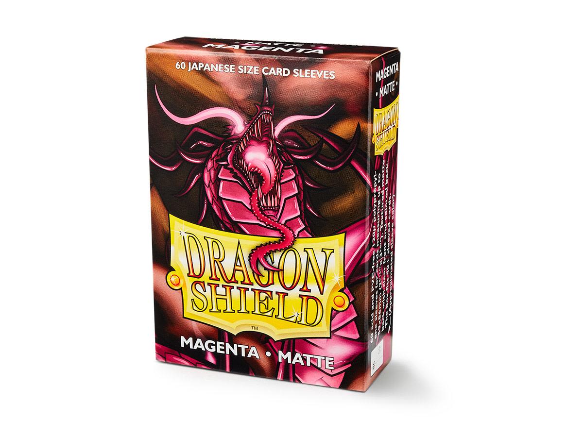 DRAGON SHIELD MATTE JAPANESE SLEEVES (60) MAGENTA1