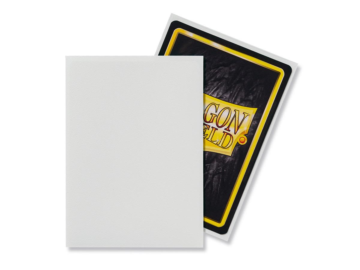 DRAGON SHIELD PROTECTOR MATTE (60 UNID) BLANCO MATTE2