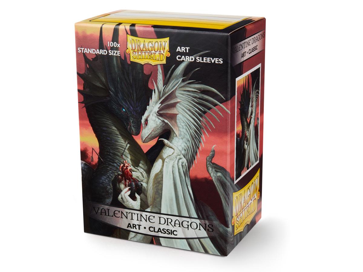 DRAGON SHIELD ART STANDARD SLEEVES (100) VALENTINE (CLASSIC)1