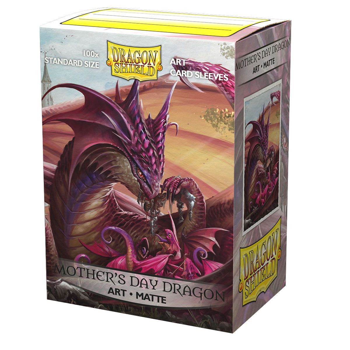 DS: ART SLEEVES (100) 'MOTHERS DAY DRAGON' 20201