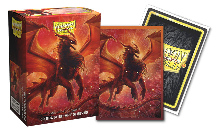 Dragon Shield Sleeves: Standard- Brushed 'Constellations: Rowan' Art, Limited Edition (100ct.)1