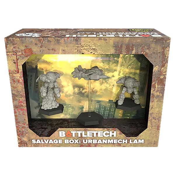 BATTLETECH: SALVAGE BOX- URBANMECH LAM1