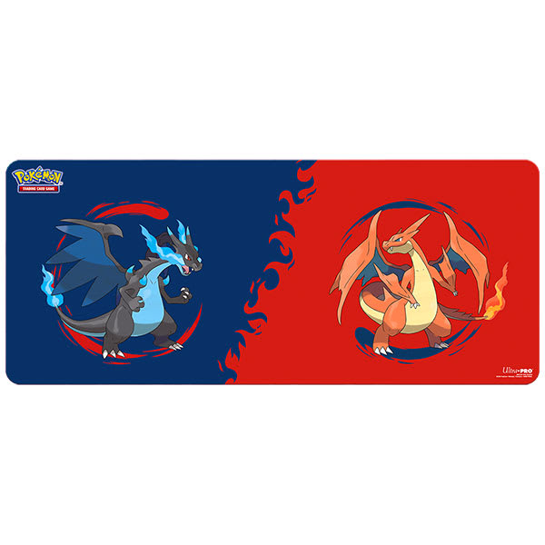 TABLE MAT: POKEMON- MEGA CHARIZARD X AND MEGA CHARIZARD Y 6FT TABLEMAT1
