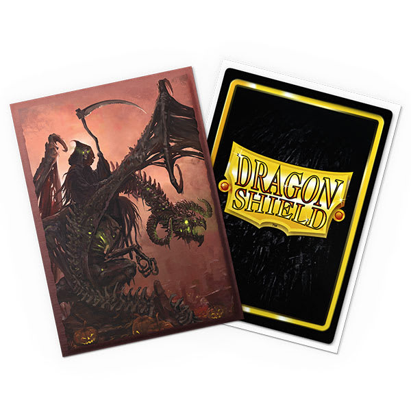 DRAGON SHIELD SLEEVES: STANDARD- BRUSHED HALLOWEEN 2025 ART, LIMITED EDITION (100CT.)2