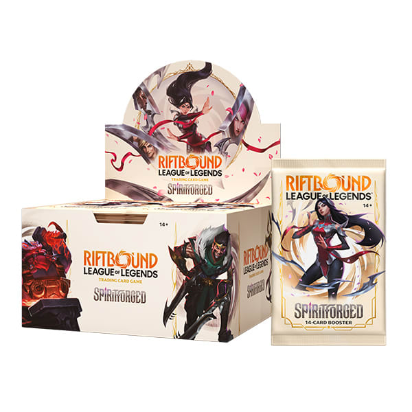 RIFTBOUND TCG: SET 2- SPIRITFORGED BOOSTER DISPLAY1