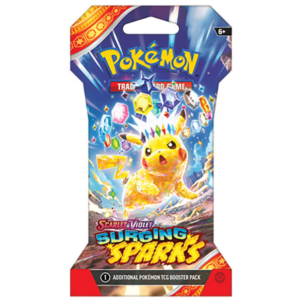 POKEMON TCG: SCARLET & VIOLET 08 SURGING SPARKS- SLEEVED BOOSTER3