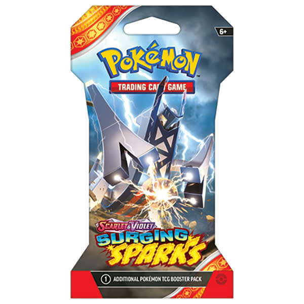 POKEMON TCG: SCARLET & VIOLET 08 SURGING SPARKS- SLEEVED BOOSTER1
