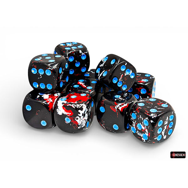 BRUSH DARK SIDE - BLUE 16MM DICE BLOCK2