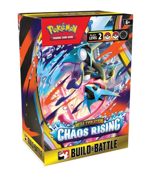 POKEMON TCG: MEGA EVOLUTION 04 CHAOS RISING- BUILD & BATTLE BOX1