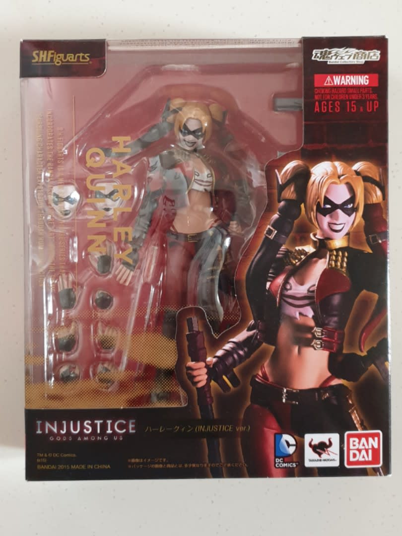 HARLEY QUINN INJUSTICE BANDAI 2015 S.H. FIGUARTS1