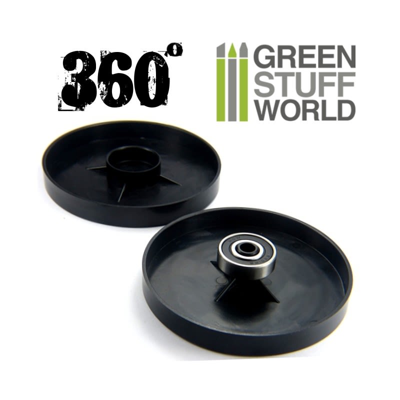 GSW_GREEN STUFF WORLD: BASE GIRATORIA 360º - SWIVEL BASE (DIÁMETRO 11CM)3