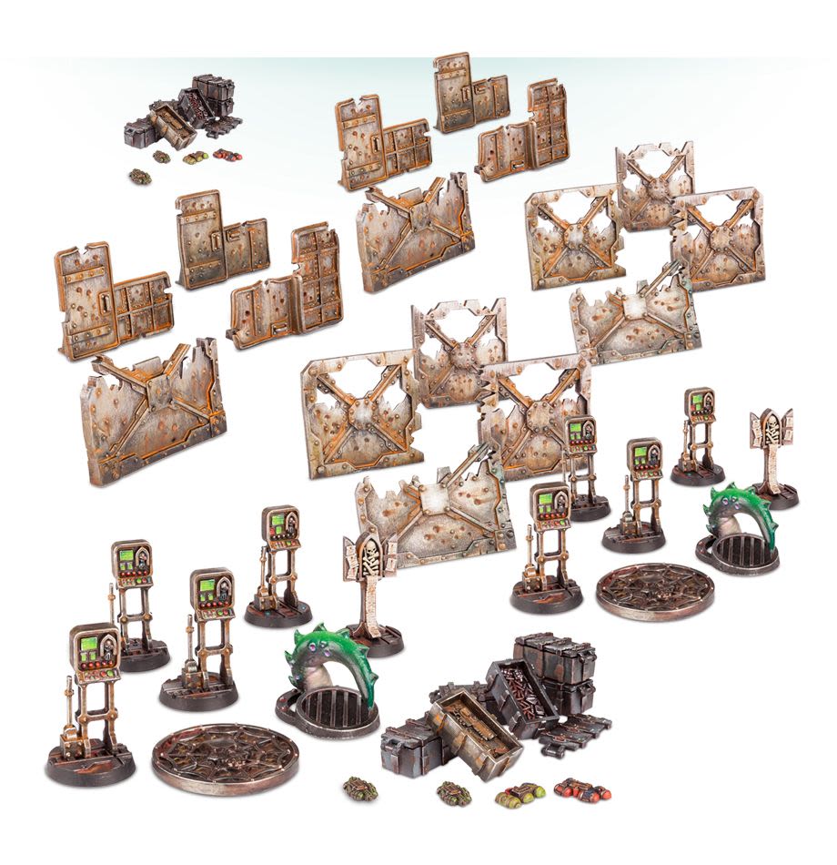 NECROMUNDA BARRICADES AND OBJECTIVES1
