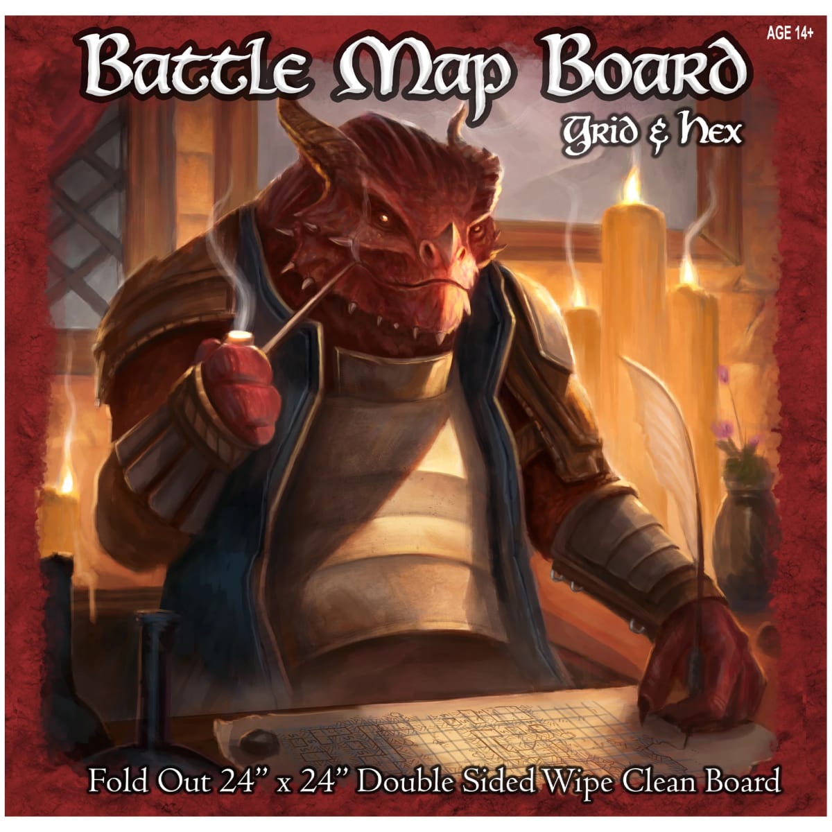 BATTLE MAP - BOARD GRID & HEX1