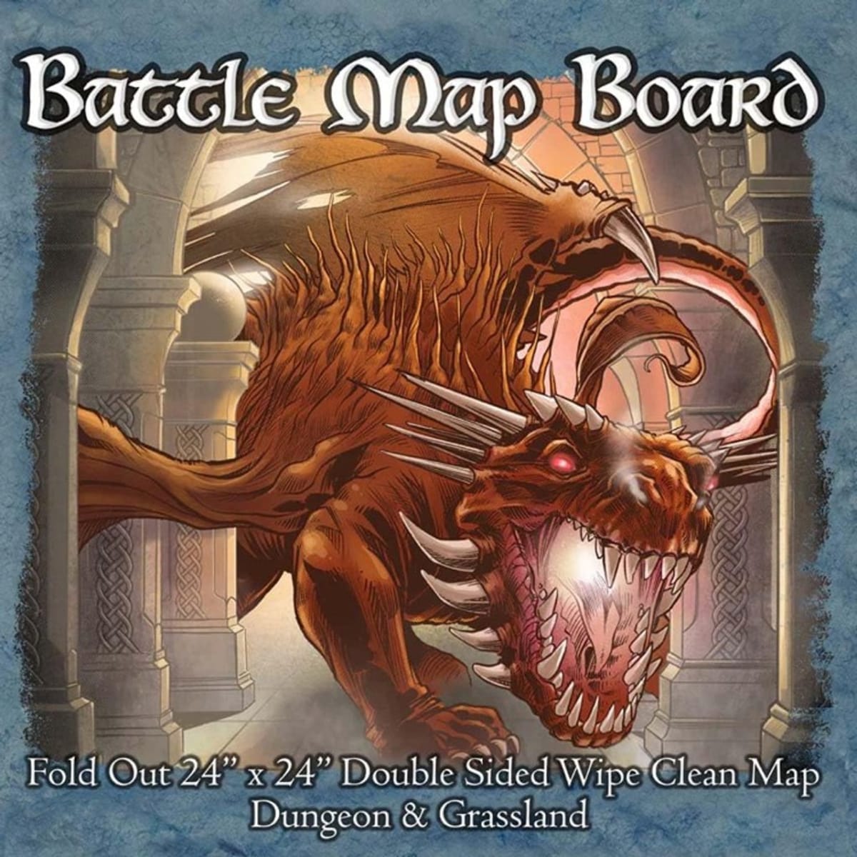 BATTLE MAT - BOARD DUNGEON AND GRASSLAND1