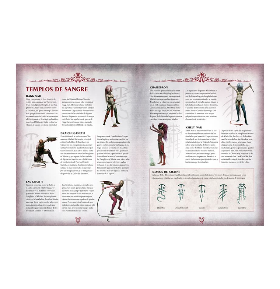 BATTLETOME DAUGHTERS OF KHAINE (ABREVIADO) (SOFTBACK) (ESPAÑOL)3