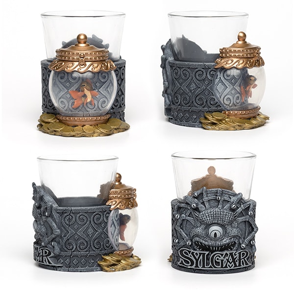 DICE CUP: D&D MINI DICE CUPS DISPLAY- SERIES 23